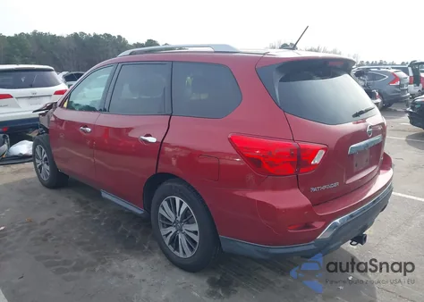 2017 Nissan Pathfinder Sv z USA, uszkodzony, nr VIN 5N1DR2MN4HC634524